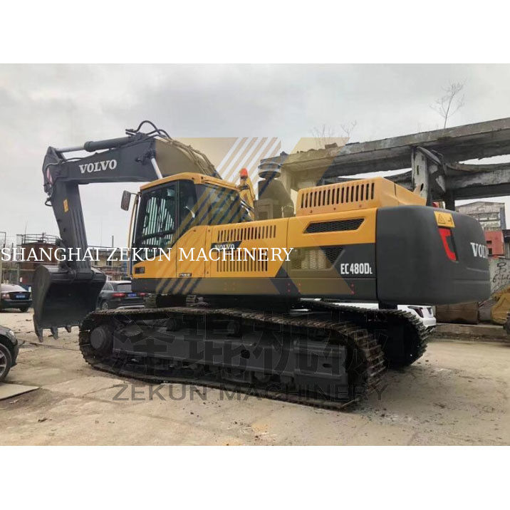 Máy đào Volvo EC480 cũ trong tình trạng tuyệt vời 265 kW và giờ làm việc thấp