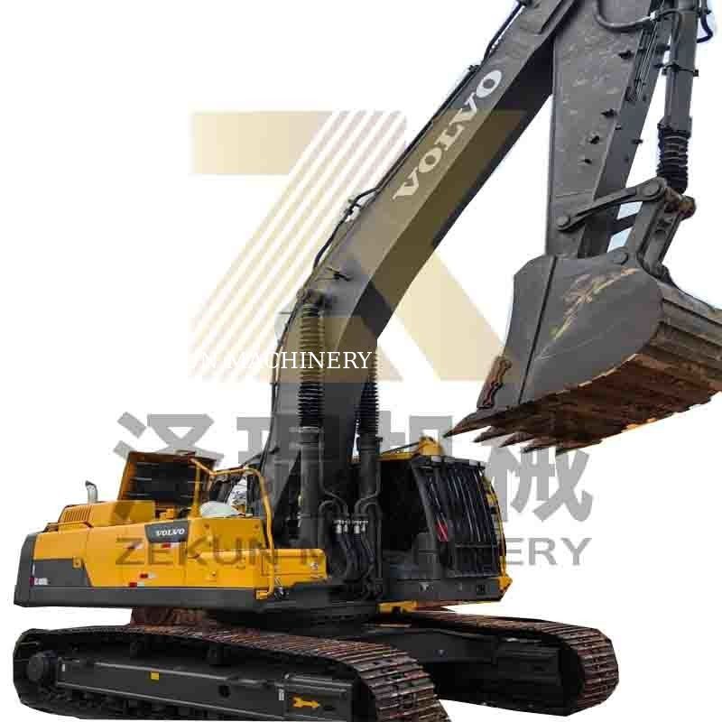 Máy đào Volvo Ec480DL cũ với dung lượng xô 1,77-3,8m3 và trong tình trạng tốt