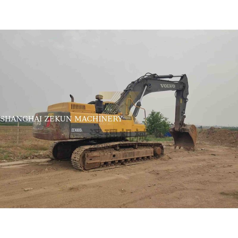Máy đào Volvo EC480DL 48T cũ 1.77-3.8m3 Bucket