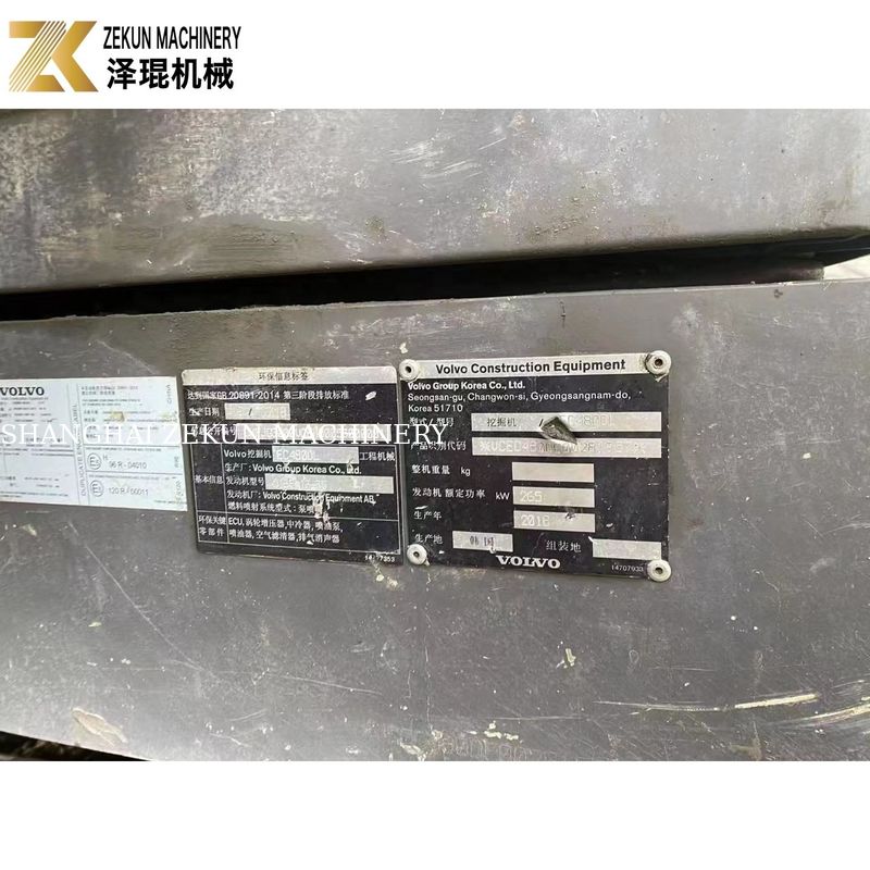 Thiết bị khai thác màu nguyên bản 48Ton Volvo EC480 máy đào bò EC480D