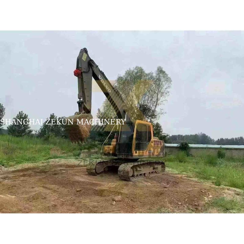 Volvo EC140DL máy đào cũ 14 tấn với giờ làm việc thấp và xi lanh thủy lực bền