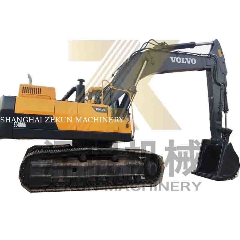 VOLVO EC480DL Excavator sử dụng 270KW Sức mạnh và 1,77 3,8 m3 Capacity Bucket