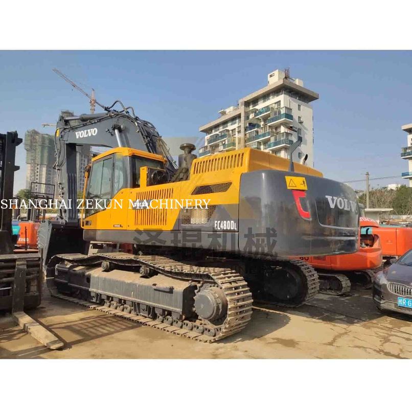 VOLVO EC480DL Excavator sử dụng 270KW Sức mạnh và 1,77 3,8 m3 Capacity Bucket