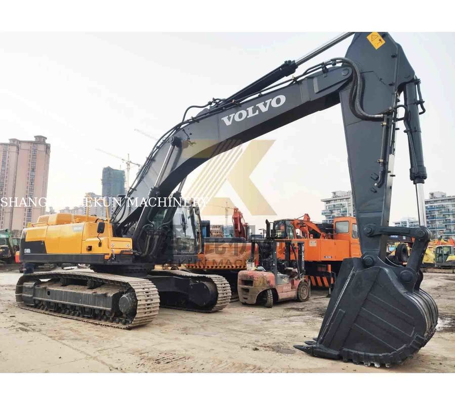 VOLVO EC480DL Excavator sử dụng 270KW Sức mạnh và 1,77 3,8 m3 Capacity Bucket
