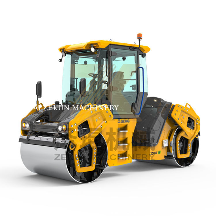 8ton XCMG XD85T Double Drum Roller EU Stage V Thiết bị xây dựng đường bộ