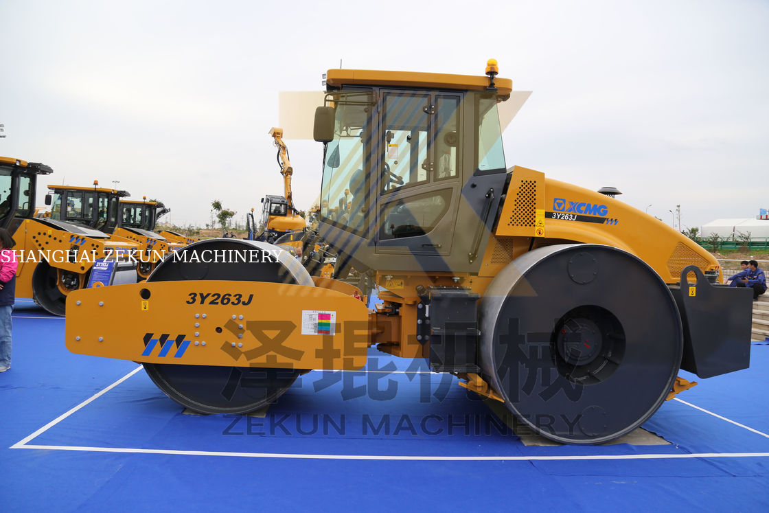 23ton XCMG 3Y263J Static Three Drum Roller Trung Quốc
