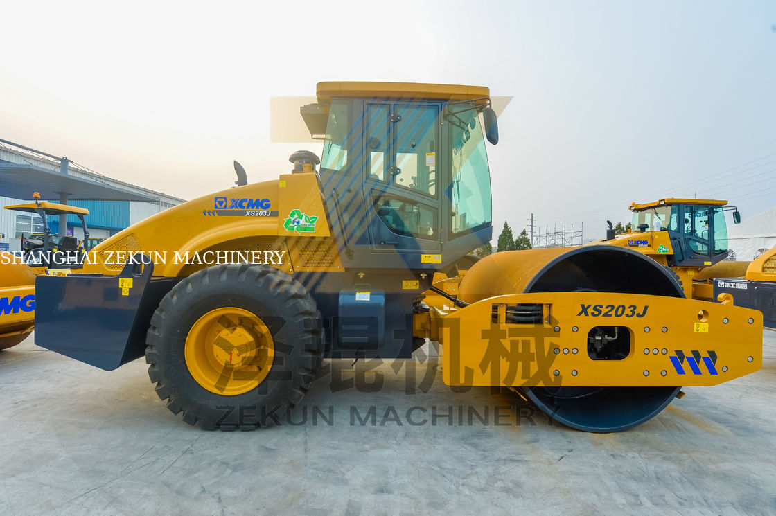 20ton XCMG XS203J Single Drum Vibratory Roller Trung Quốc giai đoạn II