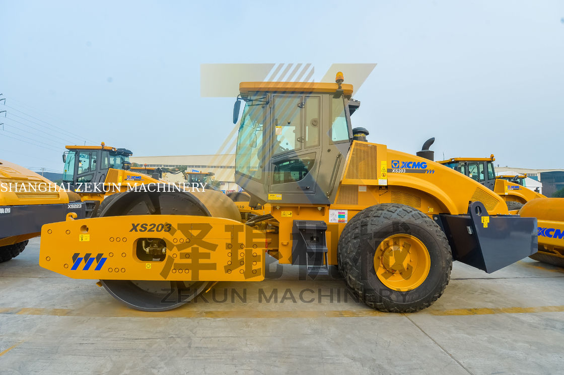 20ton XCMG XS203J Single Drum Vibratory Roller Trung Quốc giai đoạn II