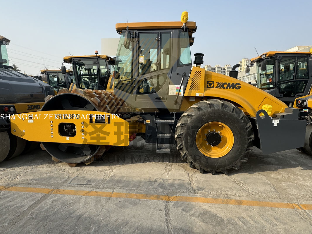 12ton XCMG XS123PD Single Drum Roller Trung Quốc Giai đoạn II Thiết bị xây dựng đường bộ