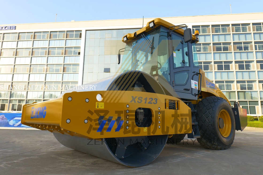 12ton XCMG XS123PD Single Drum Roller Trung Quốc Giai đoạn II Thiết bị xây dựng đường bộ
