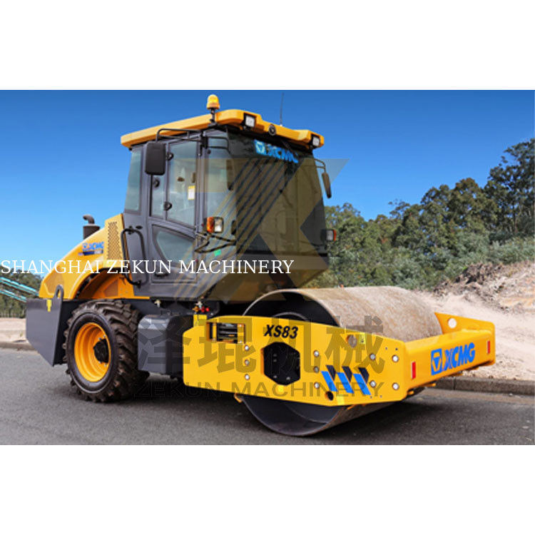 8Ton XCMG XS83PD Máy cuộn trống thủy lực EU Stage T4F