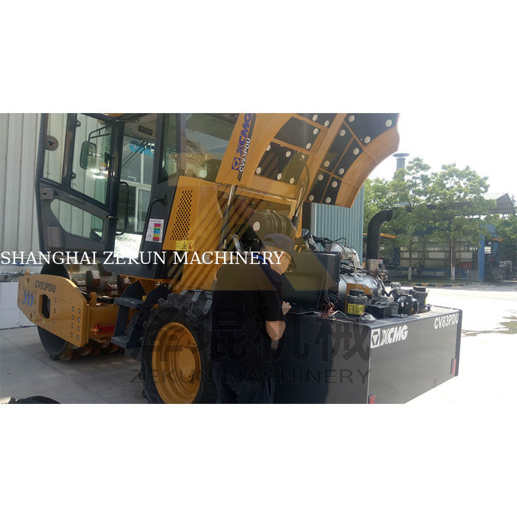 8ton XCMG CV83U Máy cuộn trống thủy lực EU Stage T4F