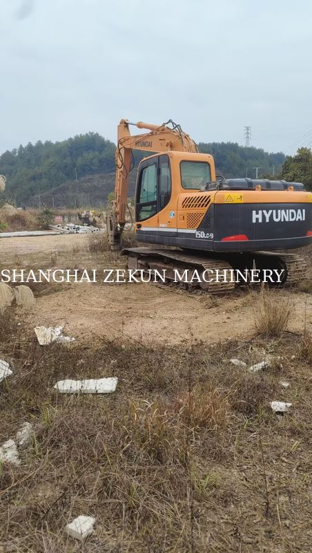 2015 Hyundai R150-9 Excavator với búa và 5.300 giờ làm việc tăng năng suất