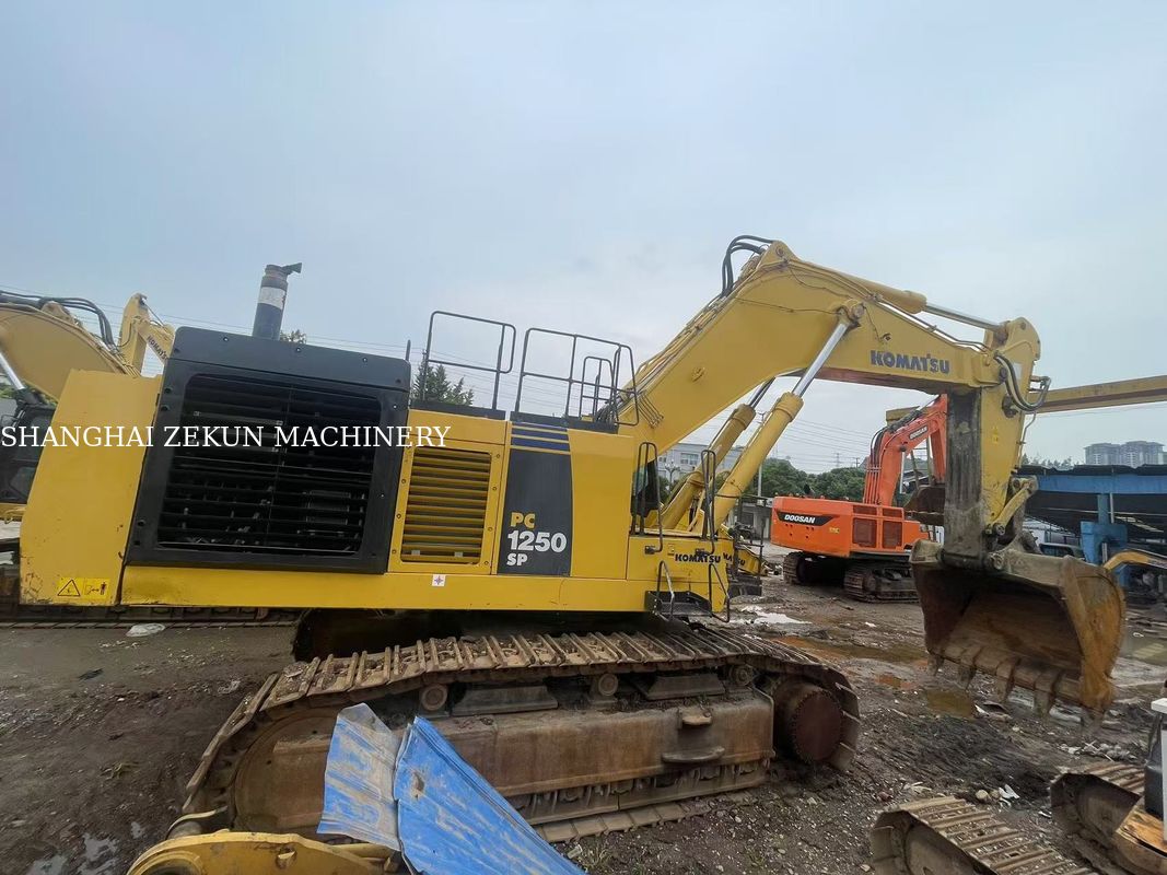 2019 Komatsu PC1250-8 Excavator lý tưởng 120 tấn Đơn vị khai thác mỏ cho doanh nghiệp