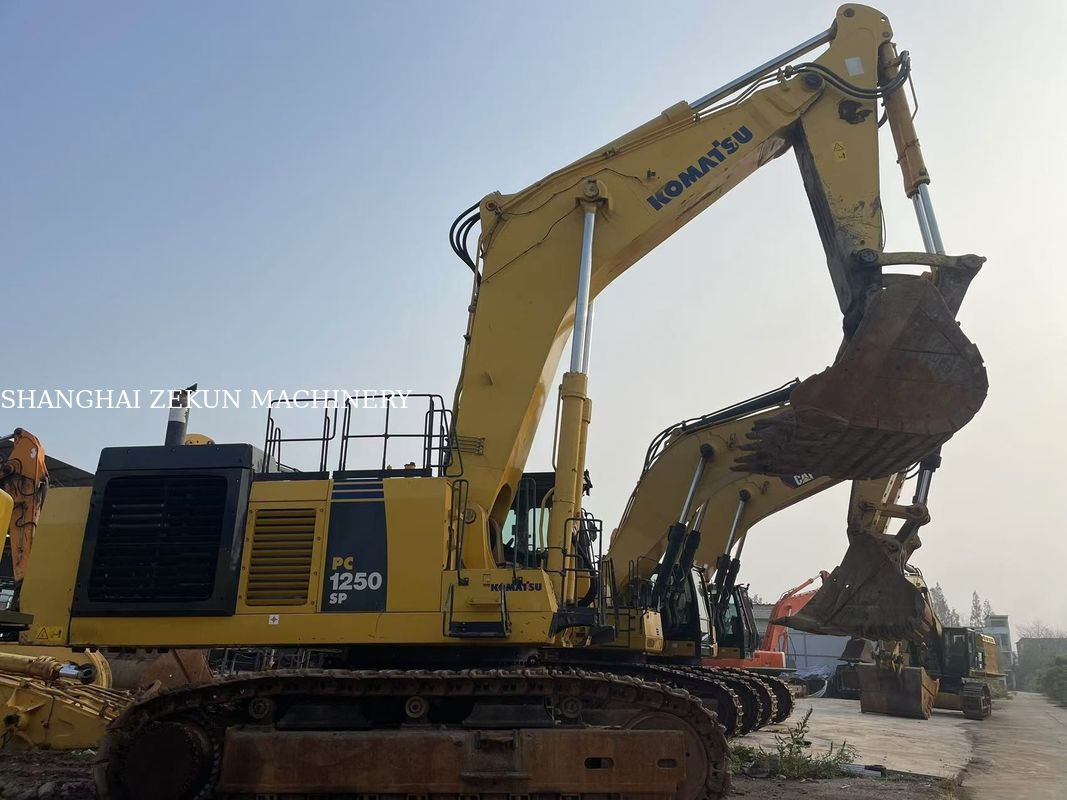 2019 Komatsu PC1250-8 Excavator lý tưởng 120 tấn Đơn vị khai thác mỏ cho doanh nghiệp