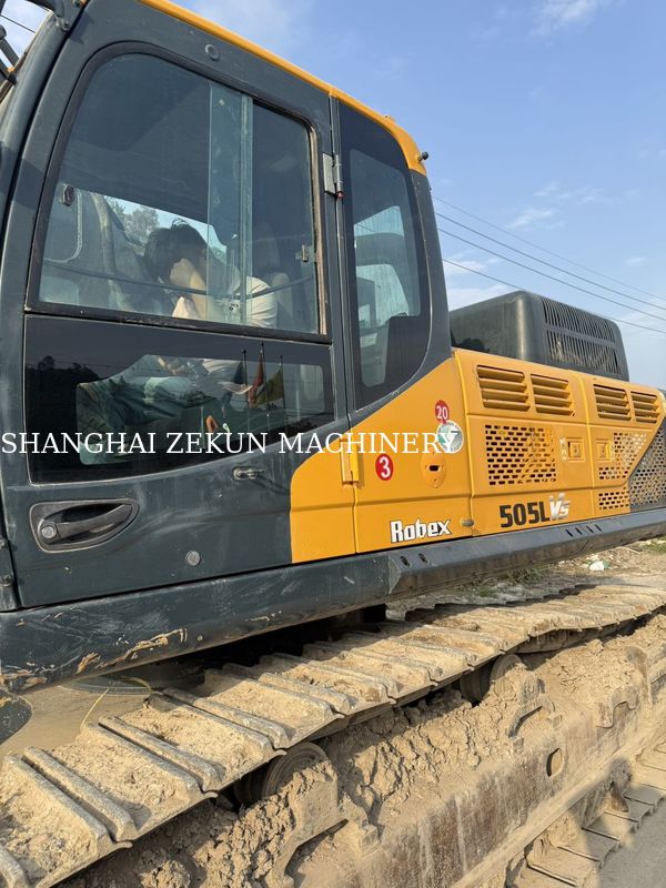 2020 Hyundai R505VS 50 tấn máy đào hạng nặng cho các dự án hạng nặng