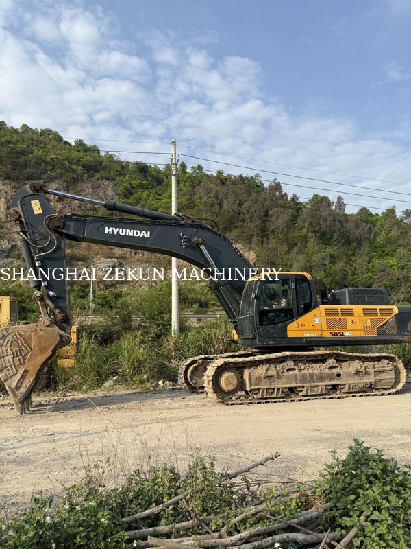 2020 Hyundai R505VS 50 tấn máy đào hạng nặng cho các dự án hạng nặng