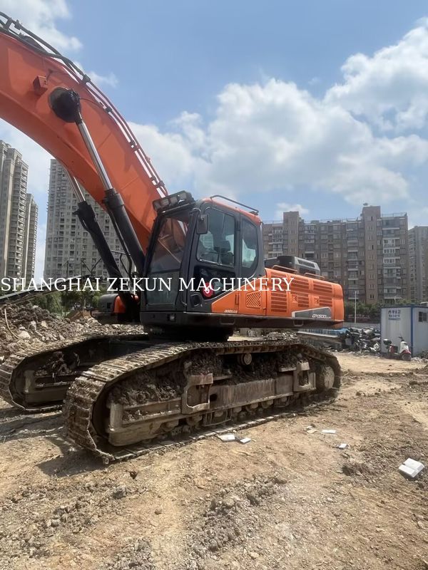 Máy xúc Doosan DX500LC-9C đã qua sử dụng, 800 Vòng/phút, Công suất và Chiều cao đào tối đa 11