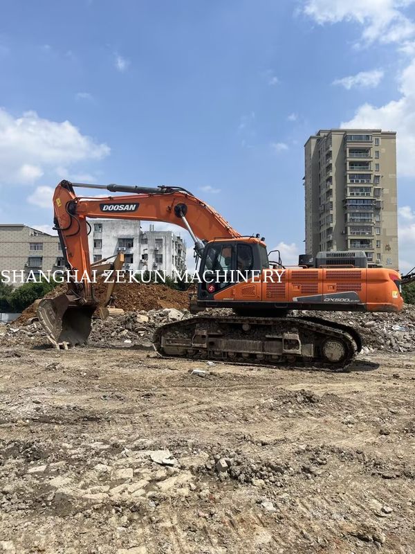 Máy xúc Doosan DX500LC-9C đã qua sử dụng, 800 Vòng/phút, Công suất và Chiều cao đào tối đa 11