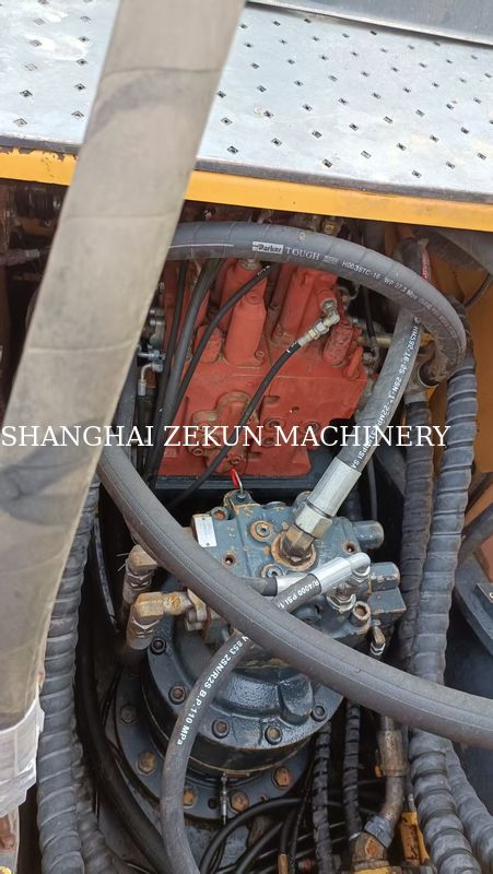 Hyundai R210W-9 máy đào bánh 330 L dung lượng bể nhiên liệu và van thủy lực