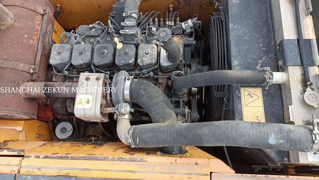 Hyundai R210W-9 máy đào bánh 330 L dung lượng bể nhiên liệu và van thủy lực