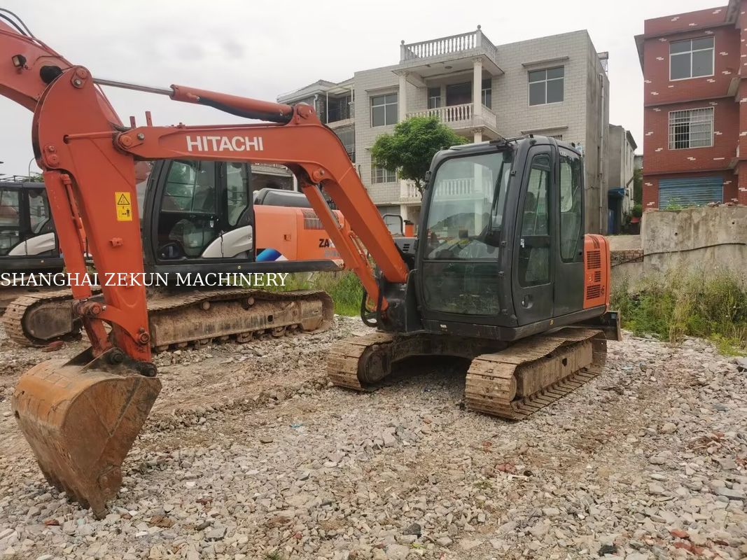 2023 Hitachi ZX60C-6A Excavator 2785hrs Trọng lượng hoạt động 5 đáp ứng tiêu chuẩn phát thải cấp 3 / giai đoạn III