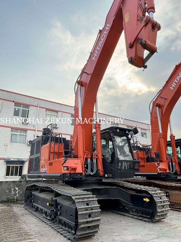 Máy xúc Hitachi ZX520LCH 2024 Tầm với tối đa ở mặt đất 12 Dung tích 15.68 L cho Dự án tiếp theo