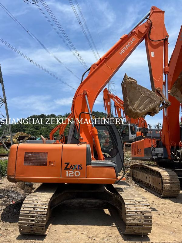 Hitachi ZX120-6 Excavator 14165hrs cho nhu cầu kinh doanh Chất chứa nhiên liệu Capacity 240 L Hydraulic Pressure 34.3 MPa