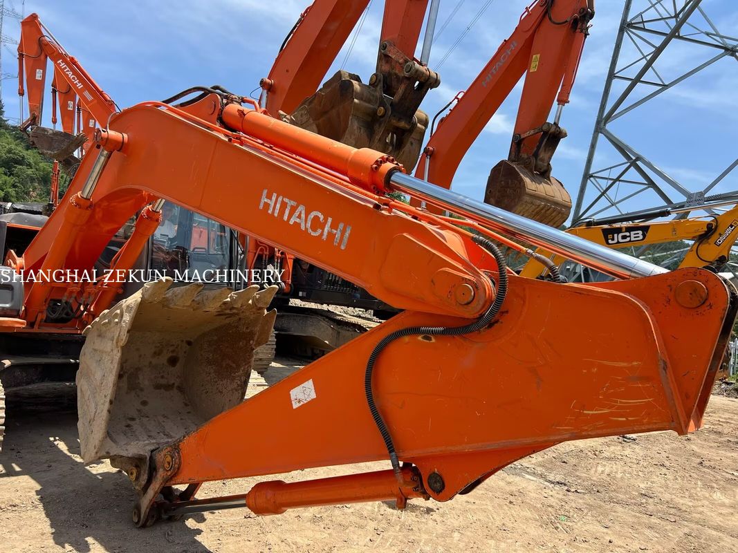 Hitachi ZX120-6 Excavator 14165hrs cho nhu cầu kinh doanh Chất chứa nhiên liệu Capacity 240 L Hydraulic Pressure 34.3 MPa