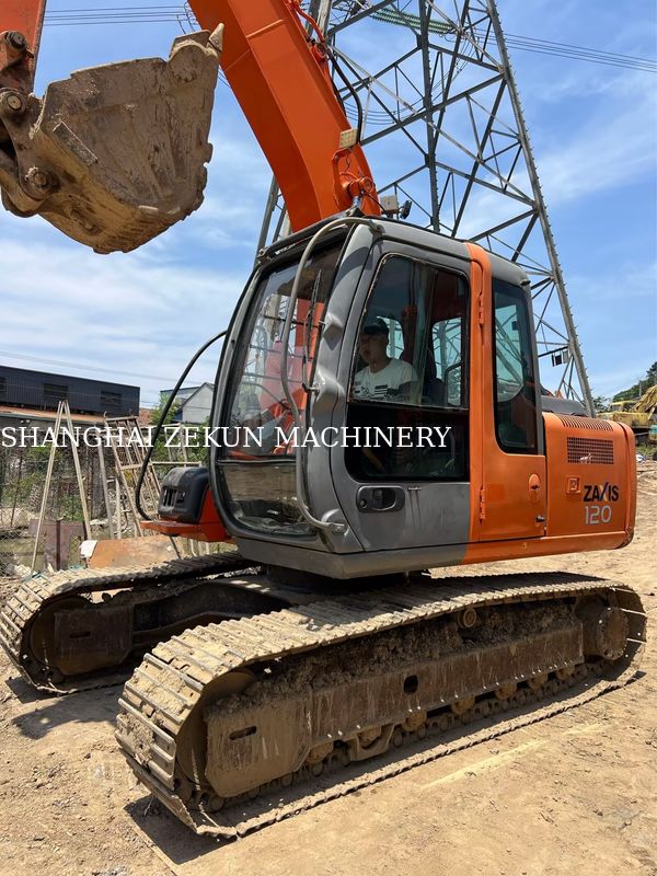 Hitachi ZX120-6 Excavator 14165hrs cho nhu cầu kinh doanh Chất chứa nhiên liệu Capacity 240 L Hydraulic Pressure 34.3 MPa